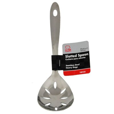 Chef Craft 12.5 Select Stainless Steel Slotted Skimmer Spoon