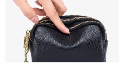  Small Coin Purse For Women Leather Change Purse Clasp