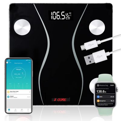 Digital Bathroom scale Buy at Best Price- 5 Core - 5 Core