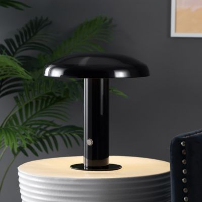 Jonathan Y Carson Modern Minimalist Iron Rechargeable Integrated LED Table Lamp