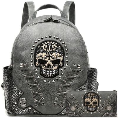 Cowgirl trendy hot sale skull purse