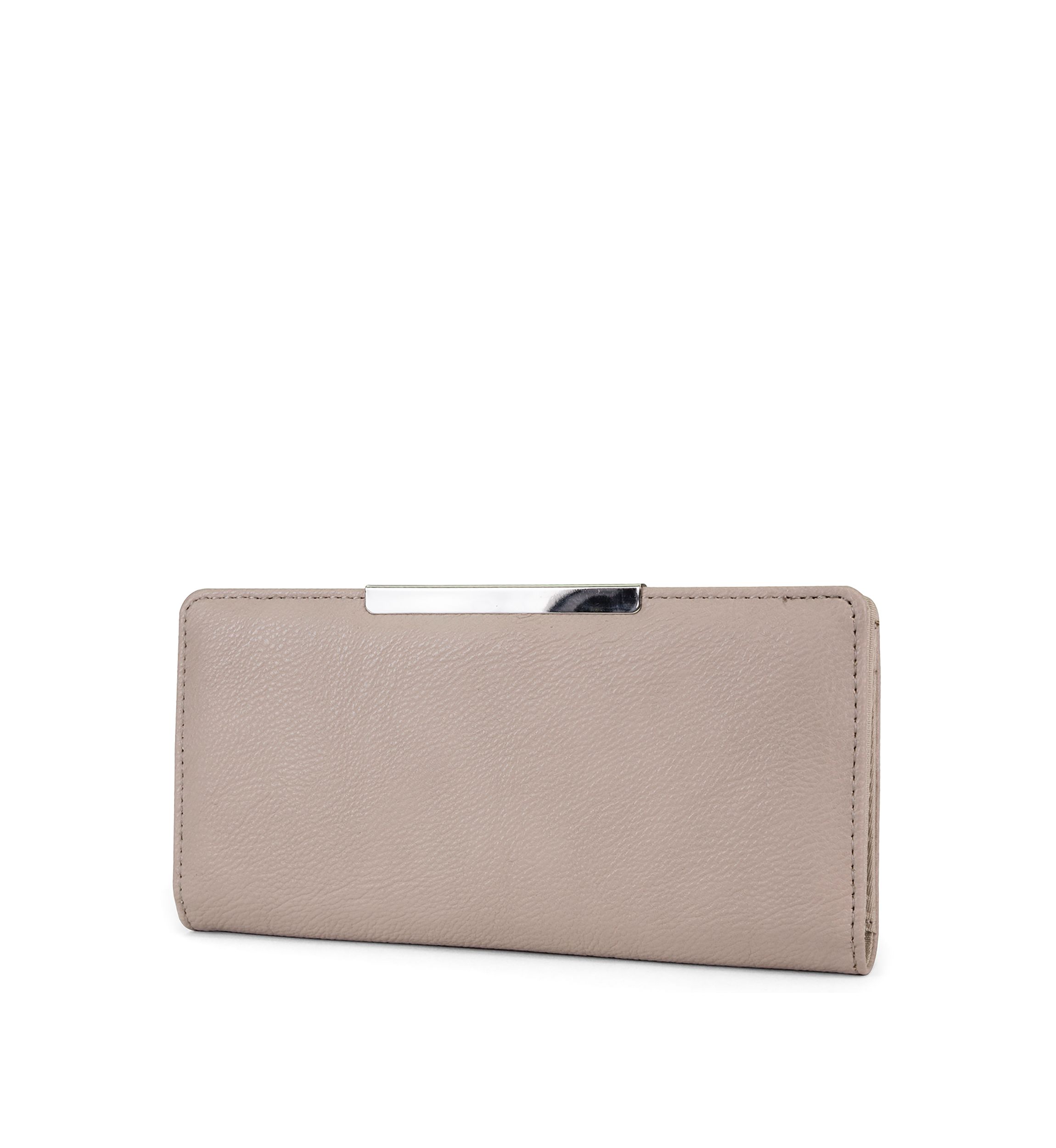 Better Than Leather Slim Clutch with Minibar