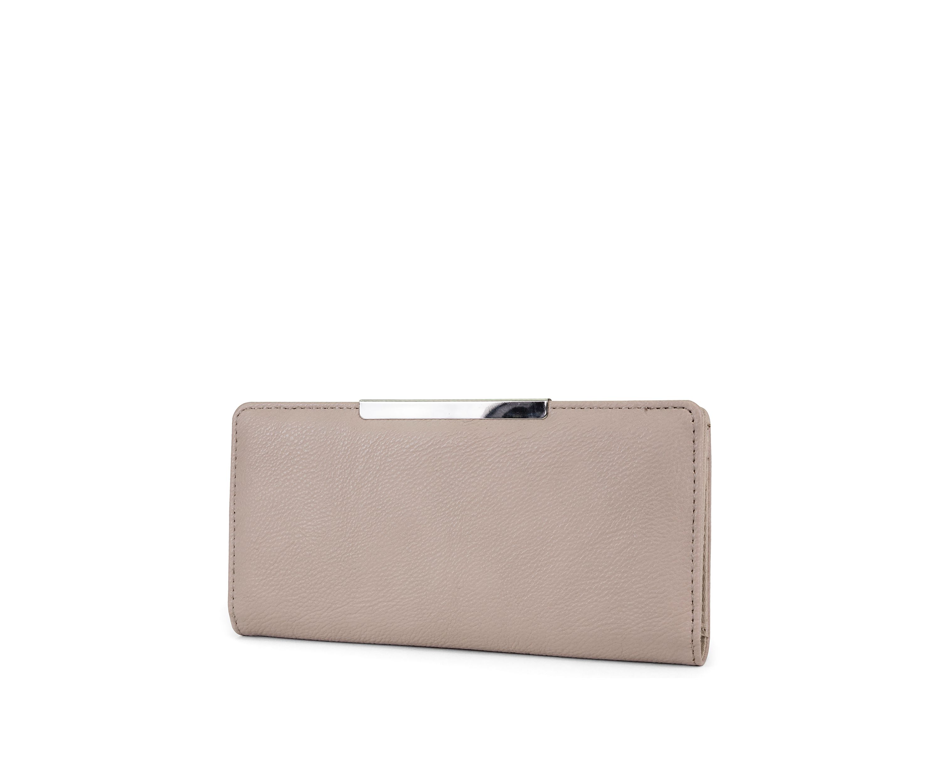 Better Than Leather Slim Clutch with Minibar