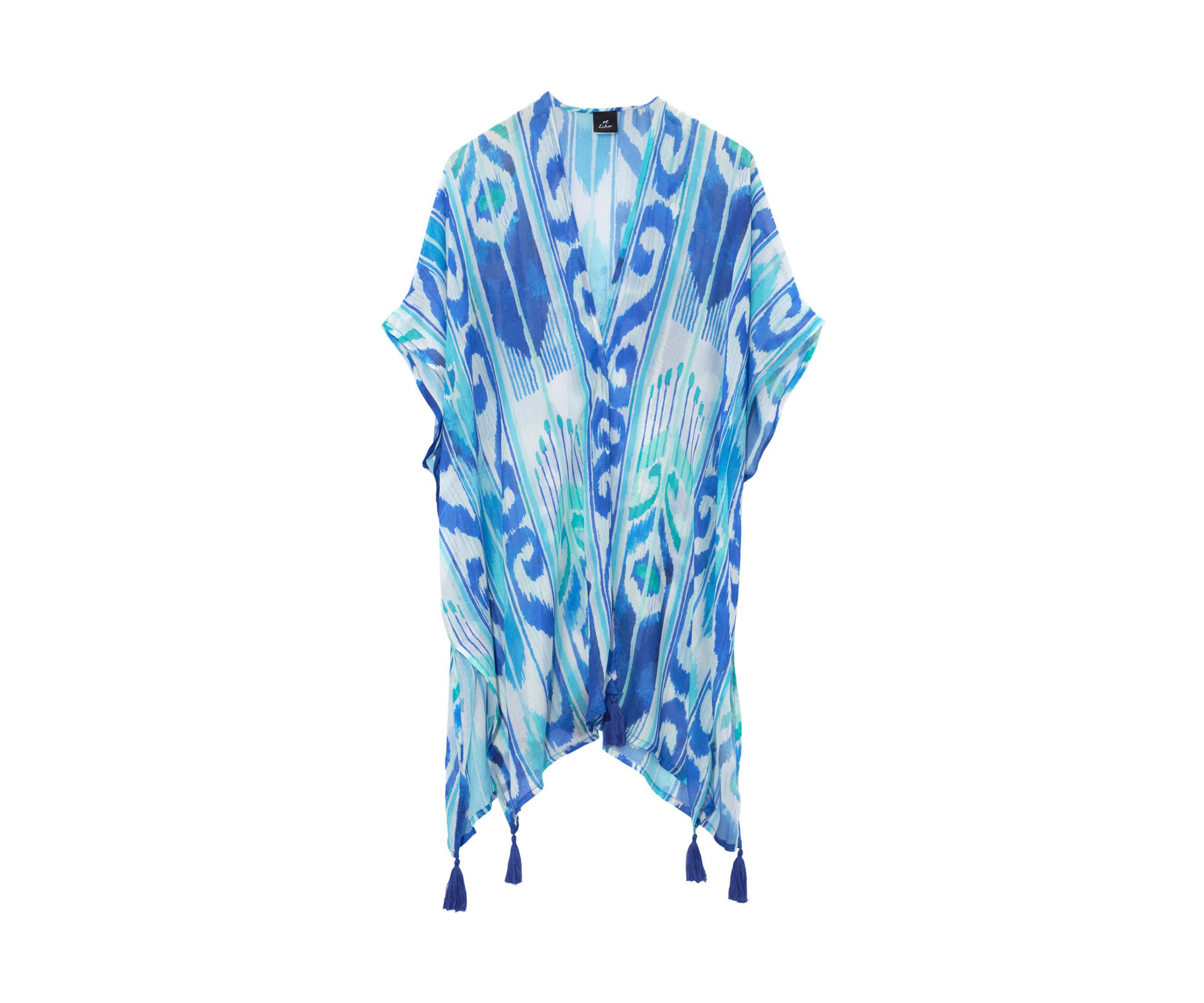 Island Ikat Duster Topper