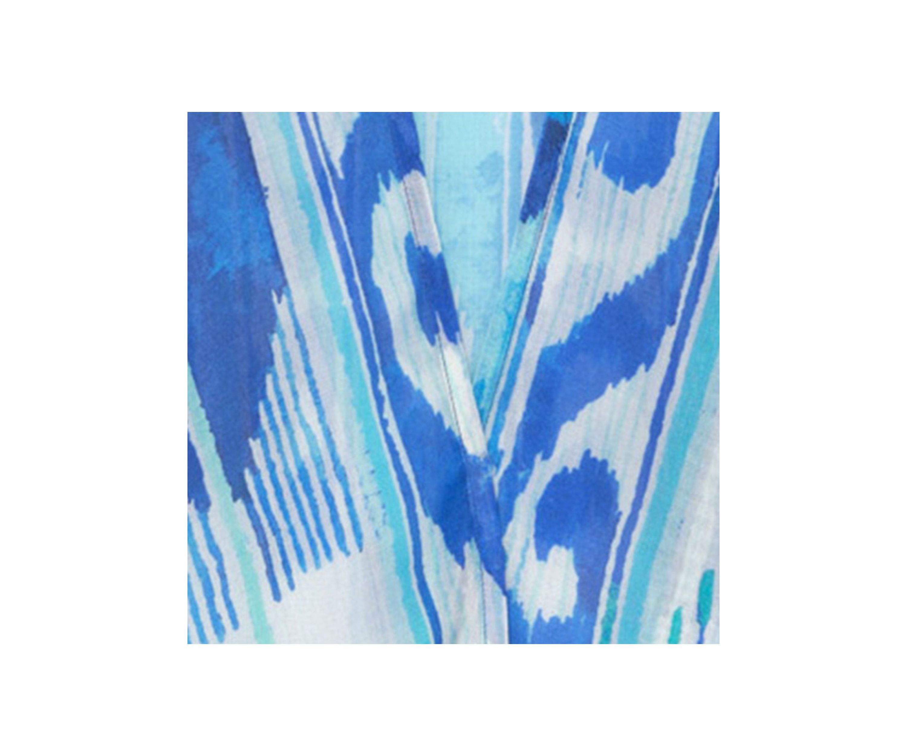Island Ikat Duster Topper