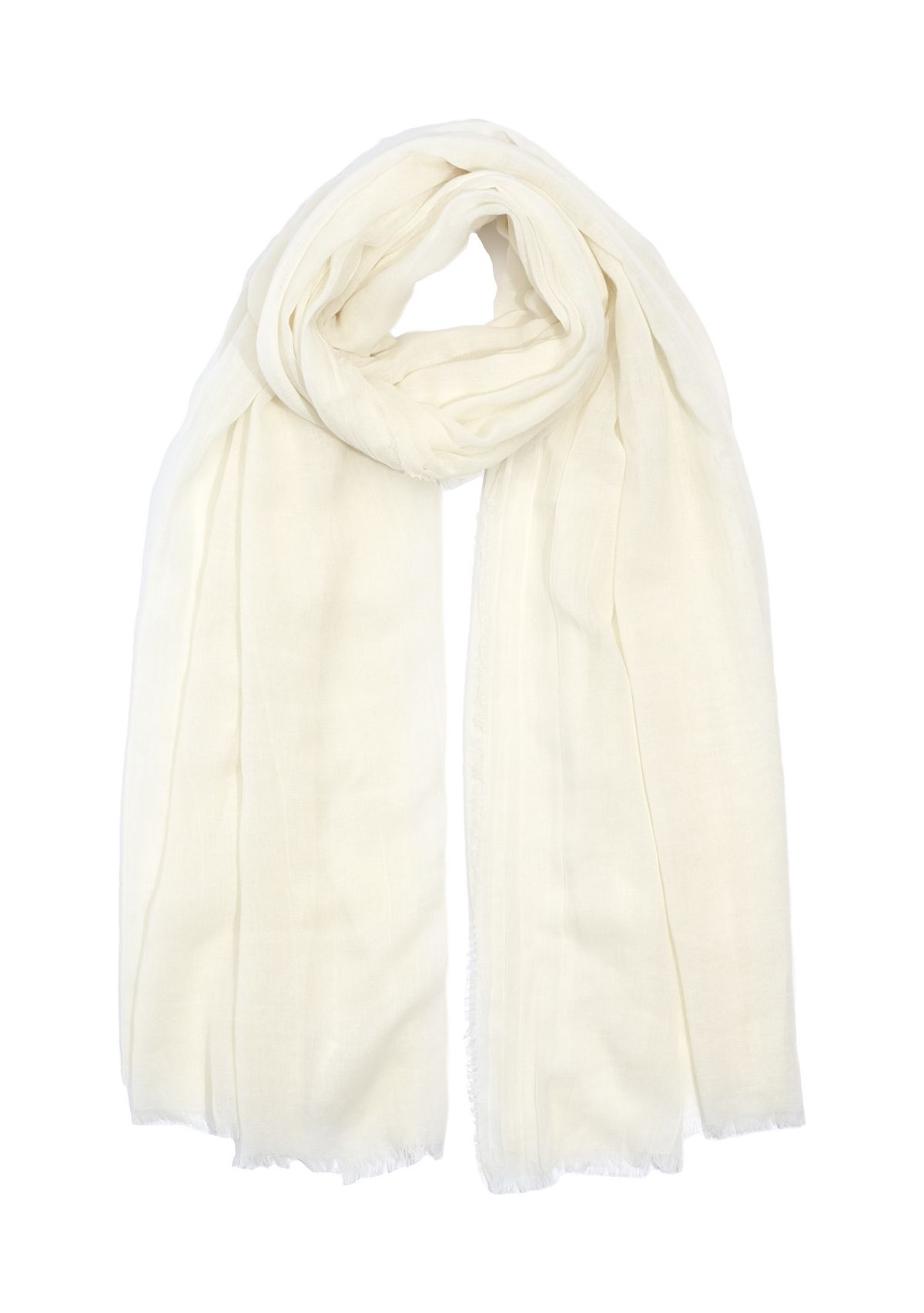 Solid Crinkle Scarf 