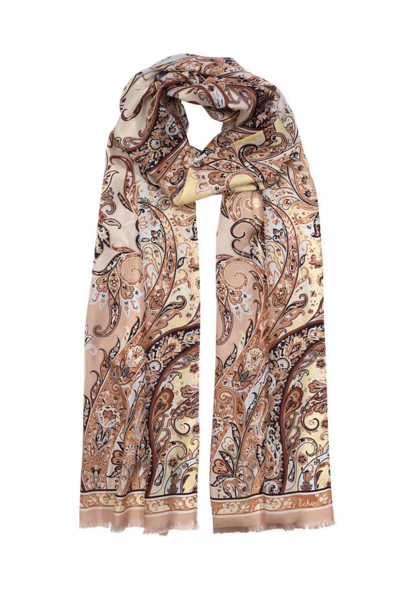Manor Paisley Oblong Scarf