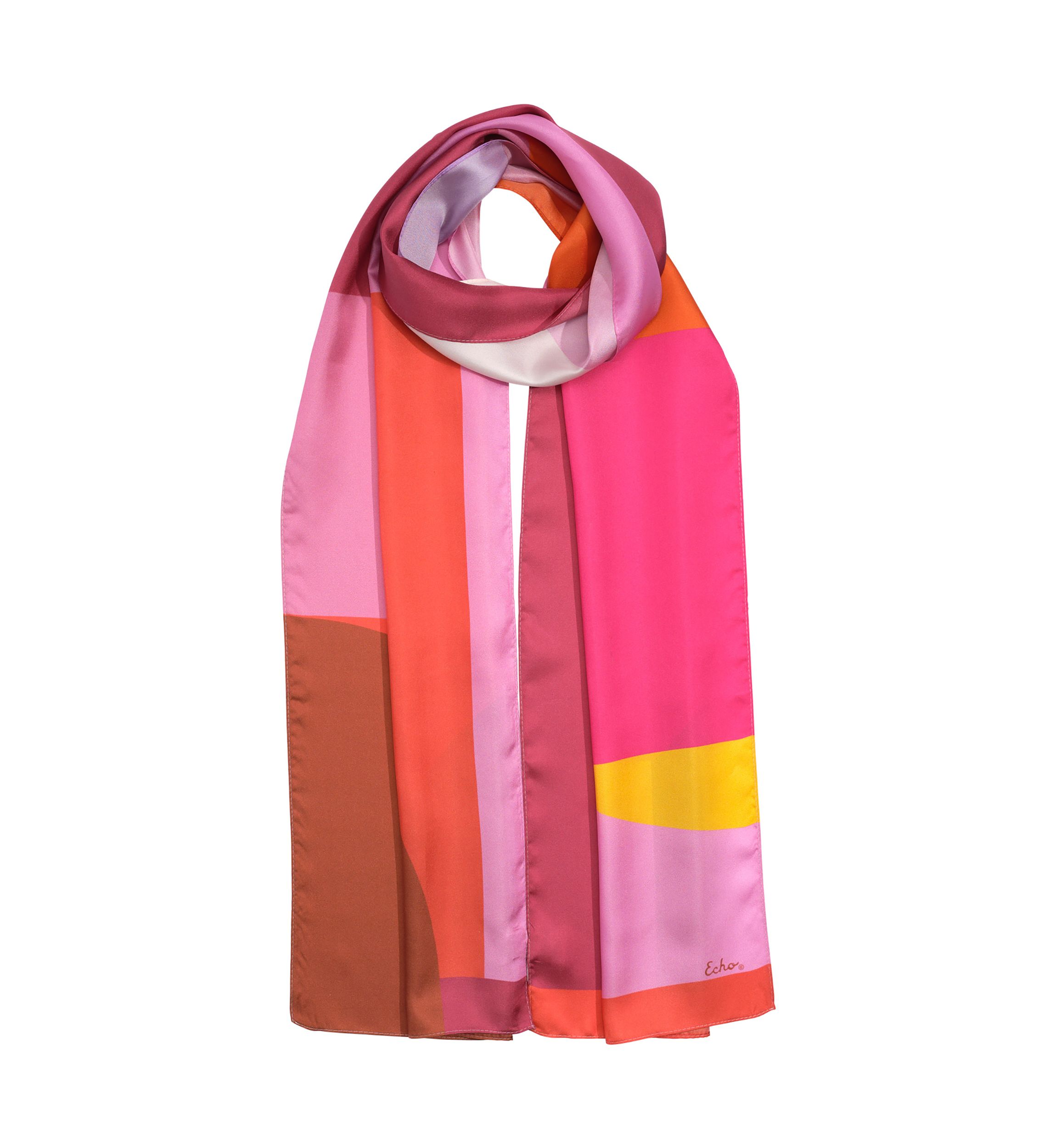 Color Theory Silk Oblong Scarf