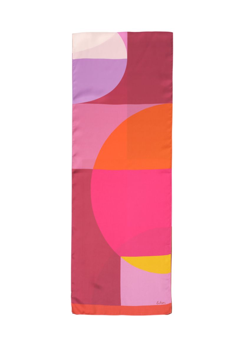 Color Theory Silk Oblong Scarf
