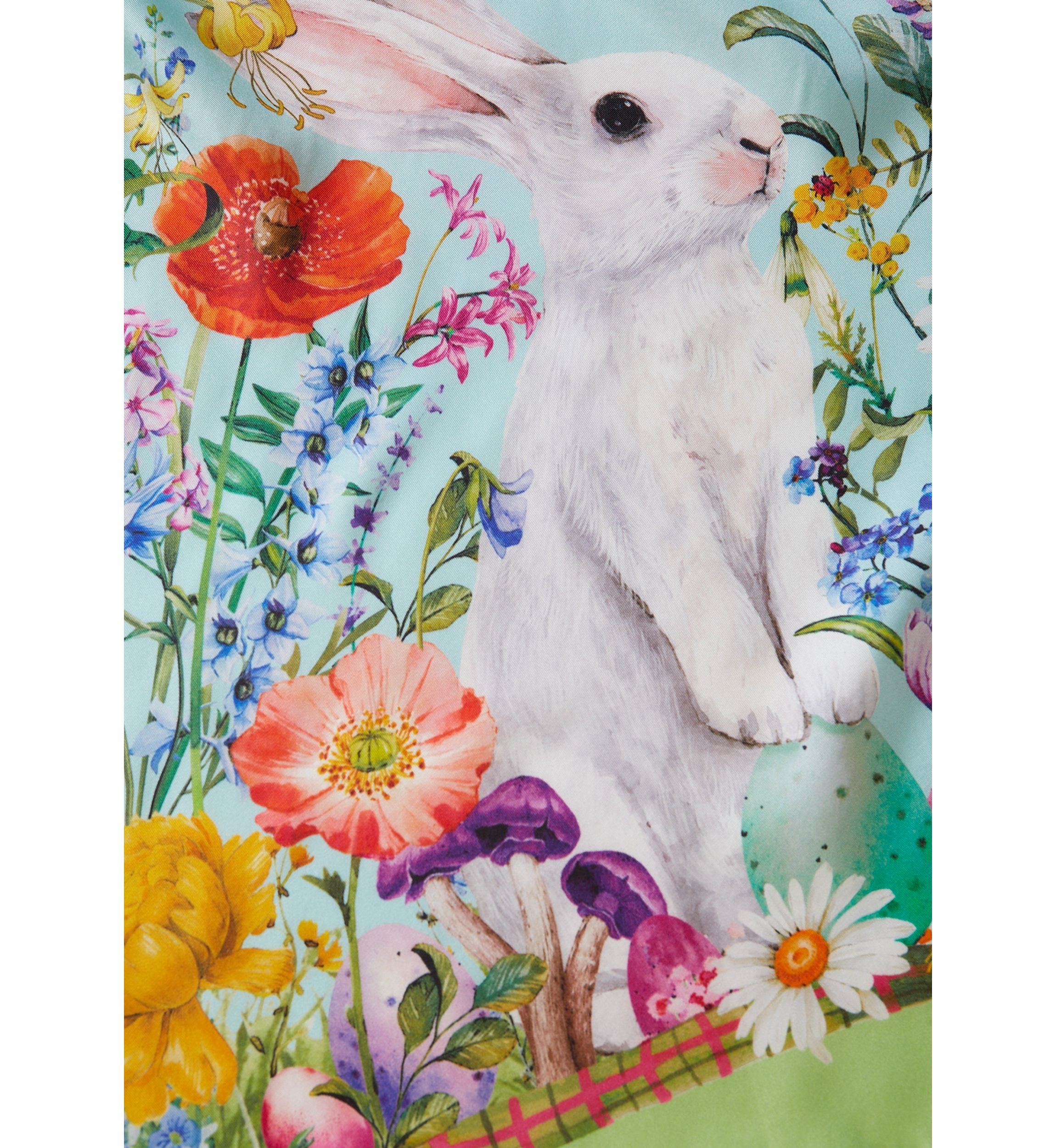 Spring Bounty Square Scarf 