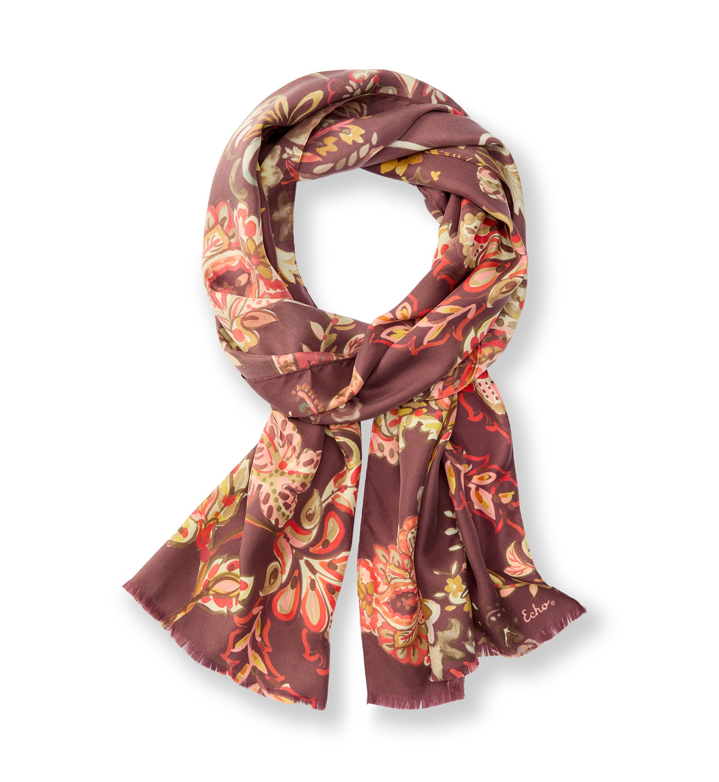 Dreamy Paisley Oblong Scarf