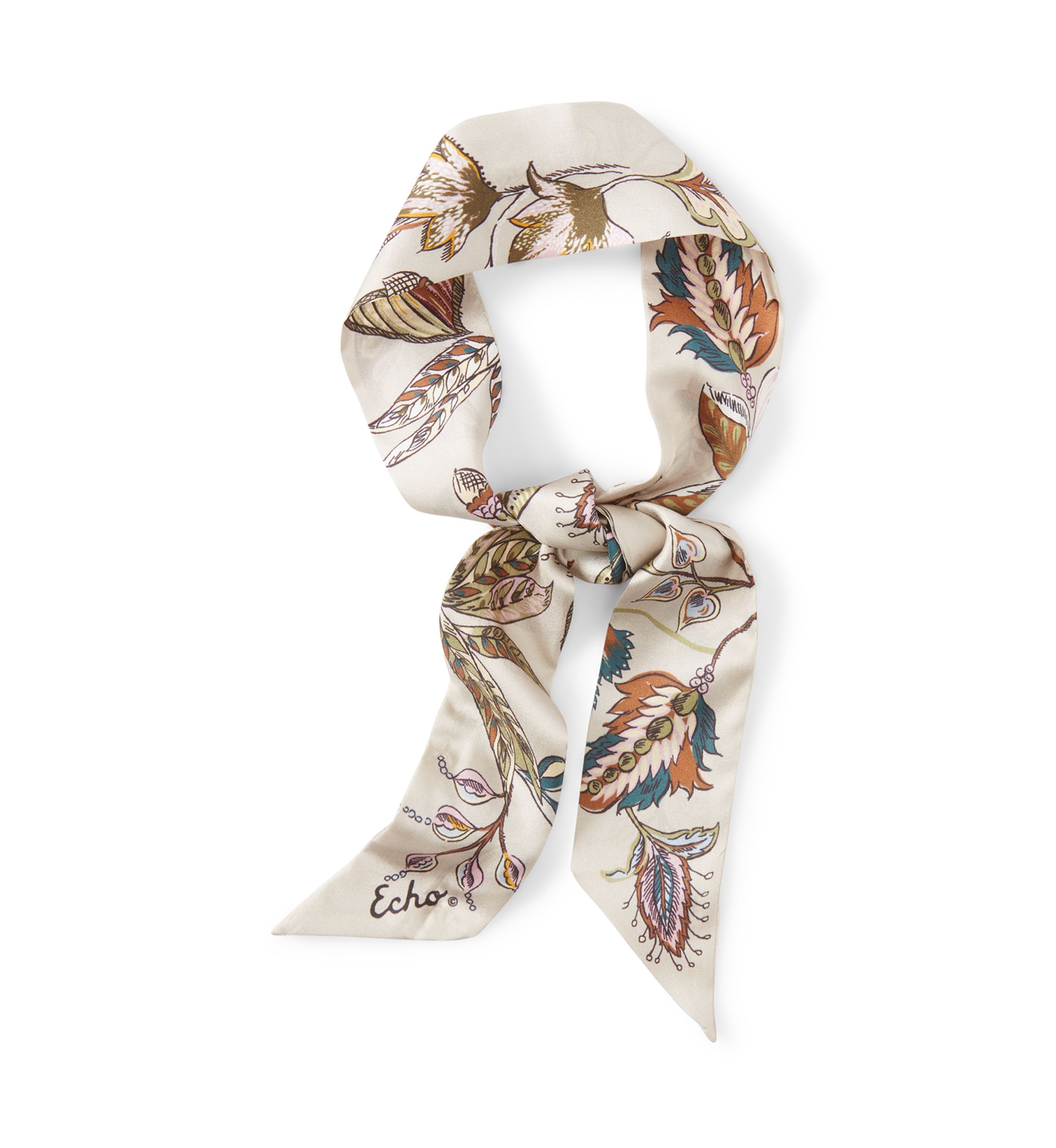 Falling Leaves Ribbon Scarf