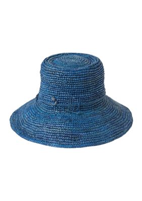 Raffia Packable Bucket Hat 