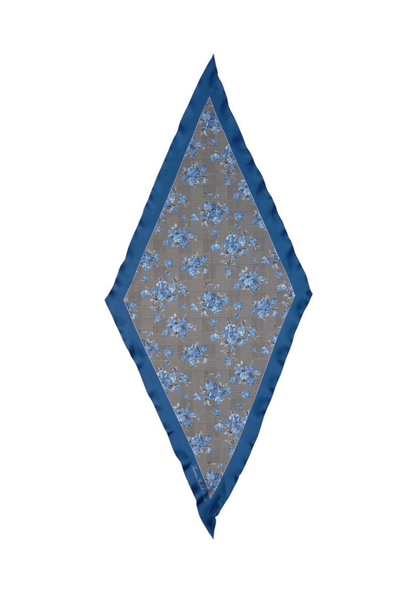 Caterine Flower Diamond Scarf