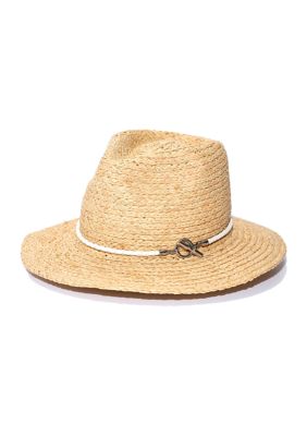 【Ralph Lauren】Lauren Ralph Lauren RAFFIA FEDORA ハット Raffia Fedora