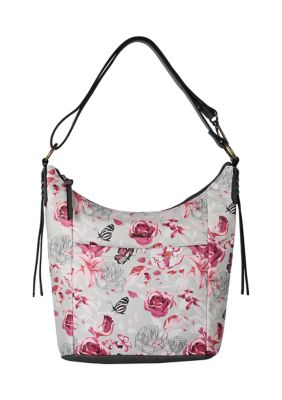 Zip Shoulder Bag for Women Red Flowers Chain Handbags Womens Tote Chain Bag  : Clothing, Shoes & Jewelry 