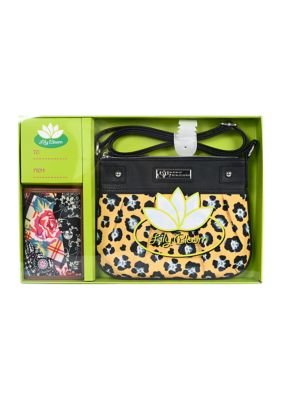 Lily Bloom Ella 2 Piece Crossbody Card Case Gift Set