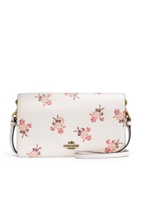 COACH Tea Rose Applique Nolita Wristlet | belk