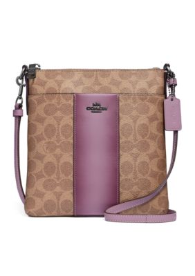 COACH Signature Canvas Messenger Crossbody | belk