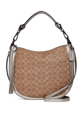 Coach sutton signature online hobo