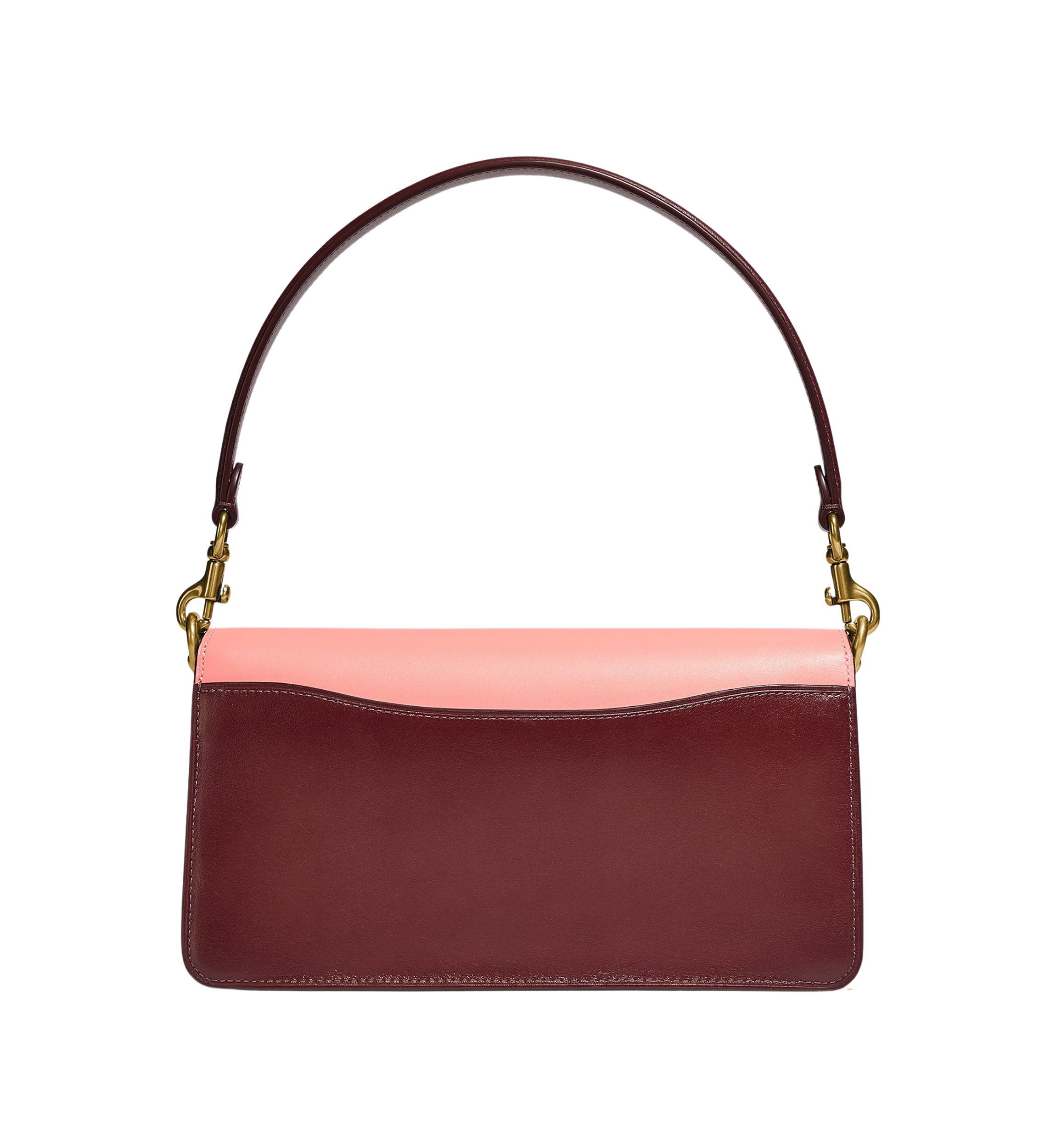 26 Inch Tabby Shoulder Bag in Color Block Signature Canvas 