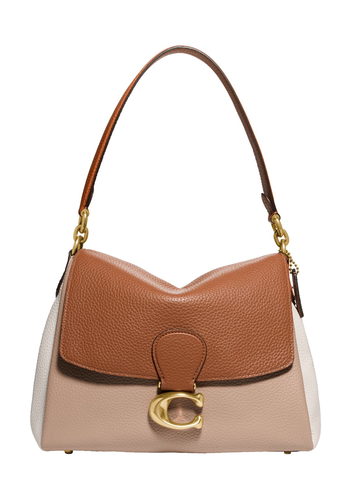 Colorblock May Shoulder Bag 