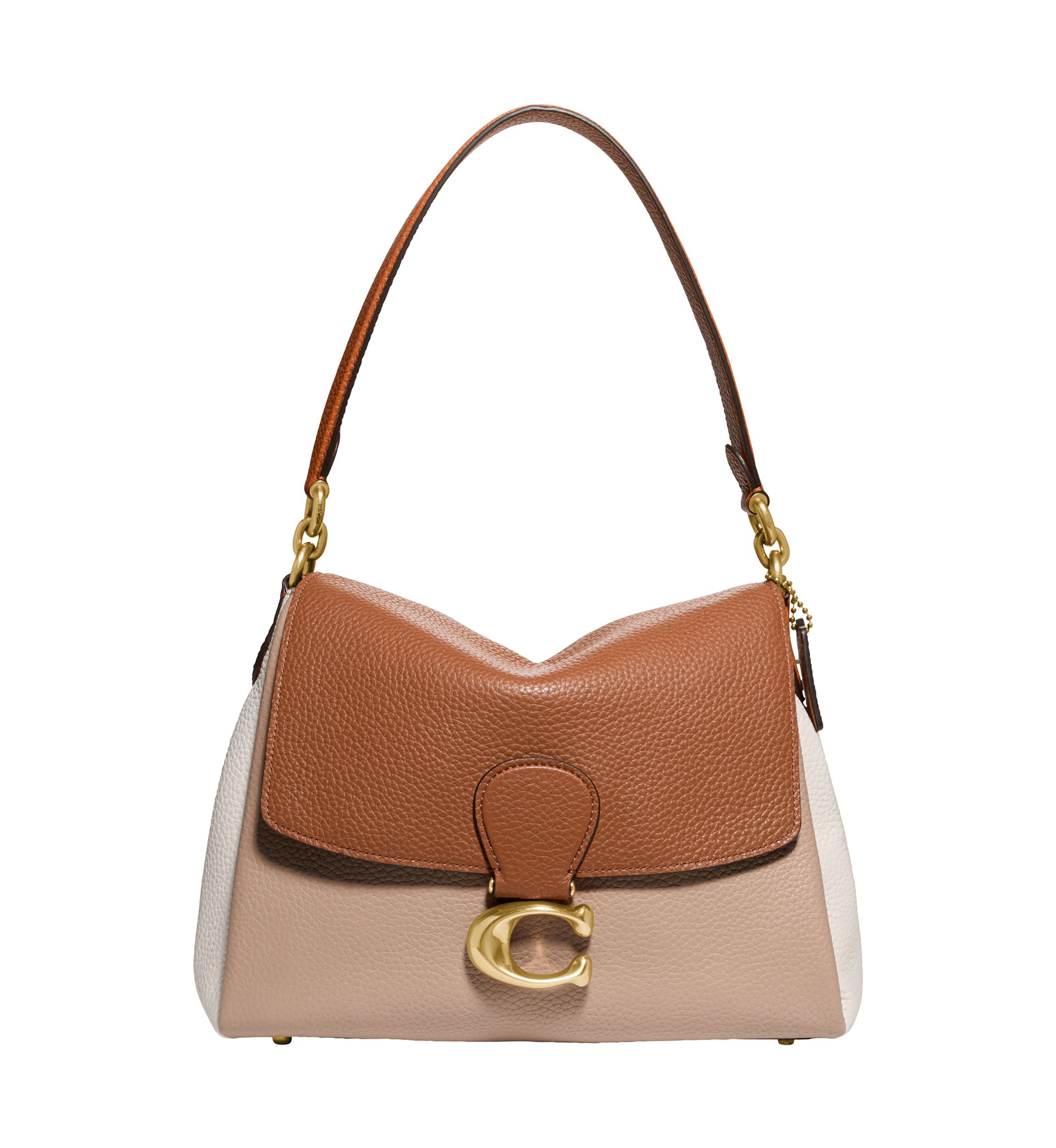 Colorblock May Shoulder Bag 
