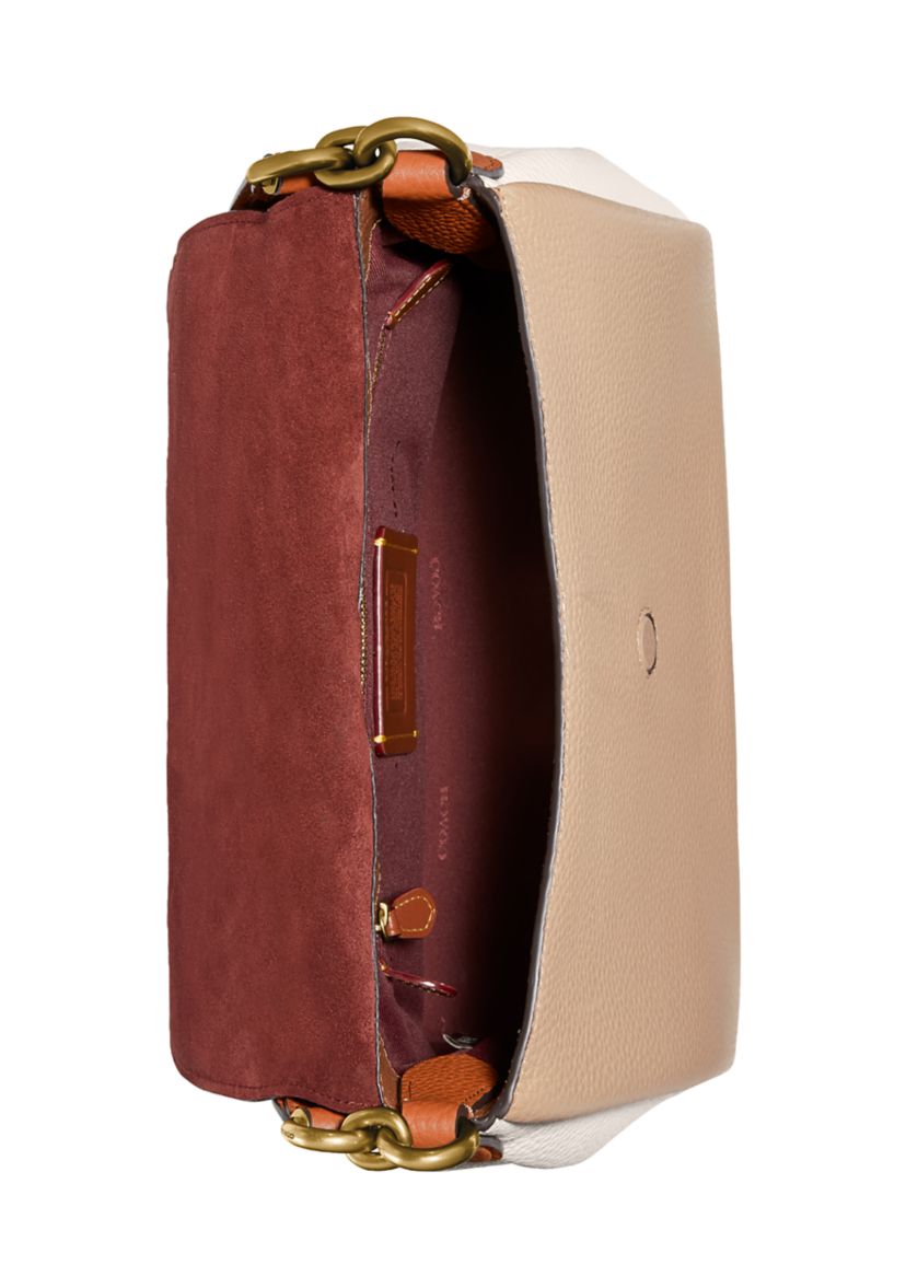 Colorblock May Shoulder Bag 