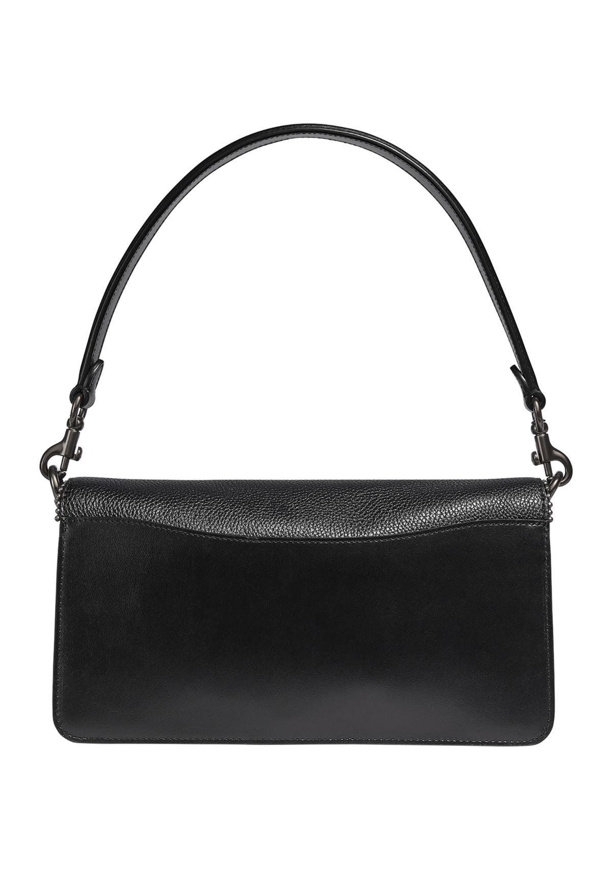 Mixed Leather Tabby Shoulder Bag 