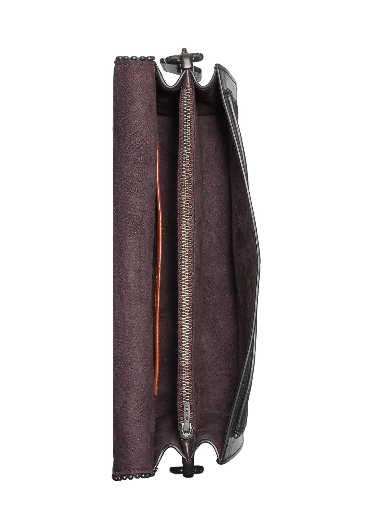 Mixed Leather Tabby Shoulder Bag 