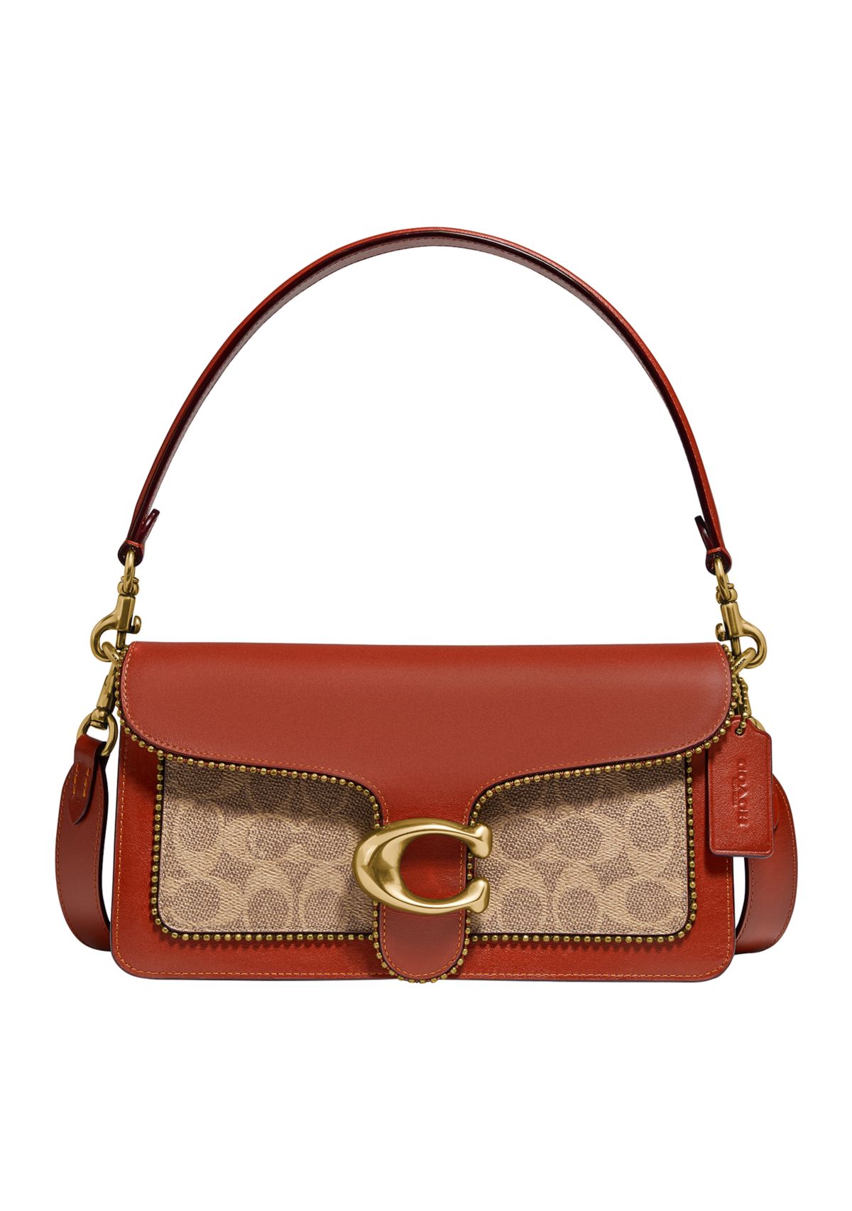 Coated Canvas Tabby Shoulder Bag 