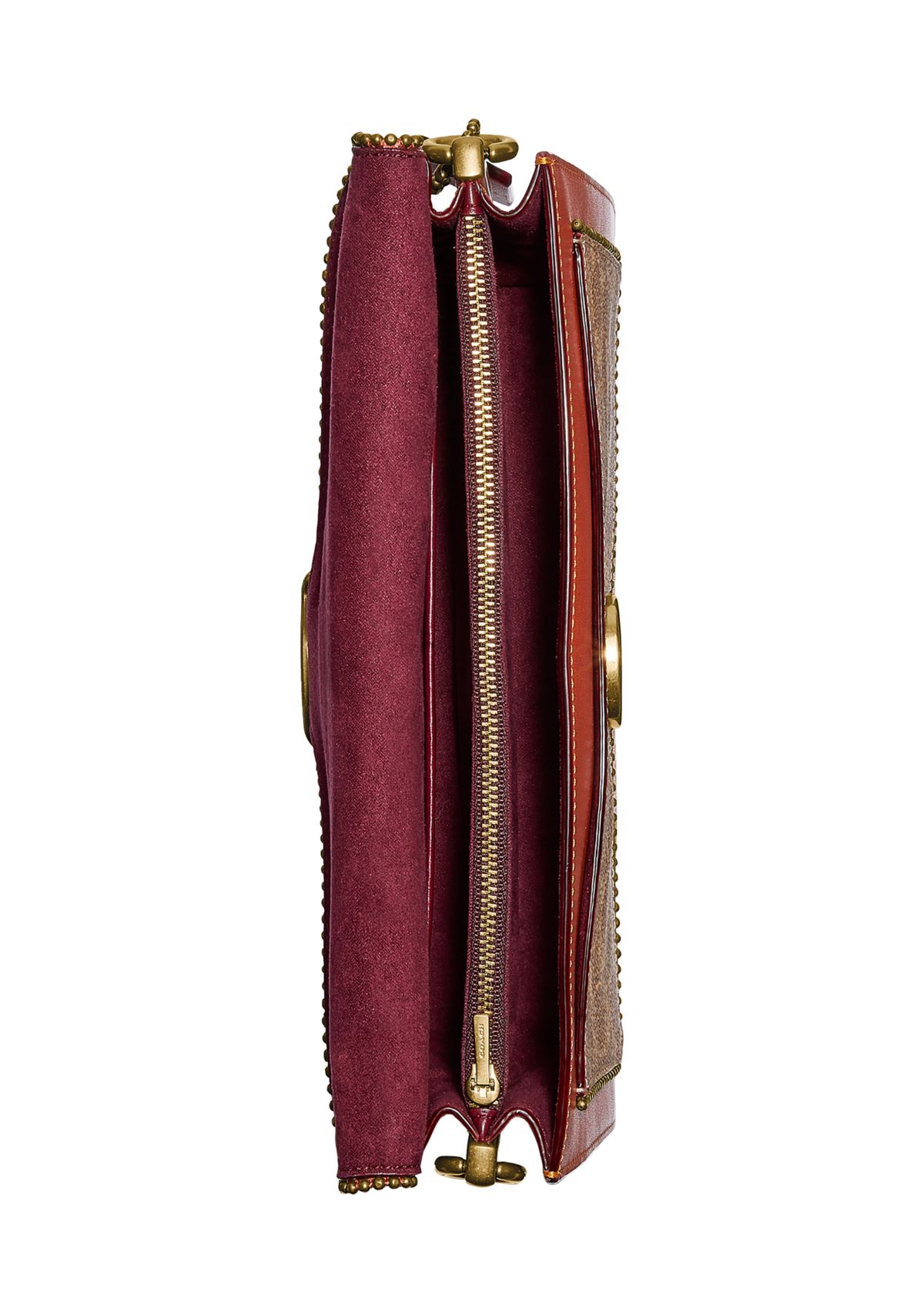 Coated Canvas Tabby Shoulder Bag 