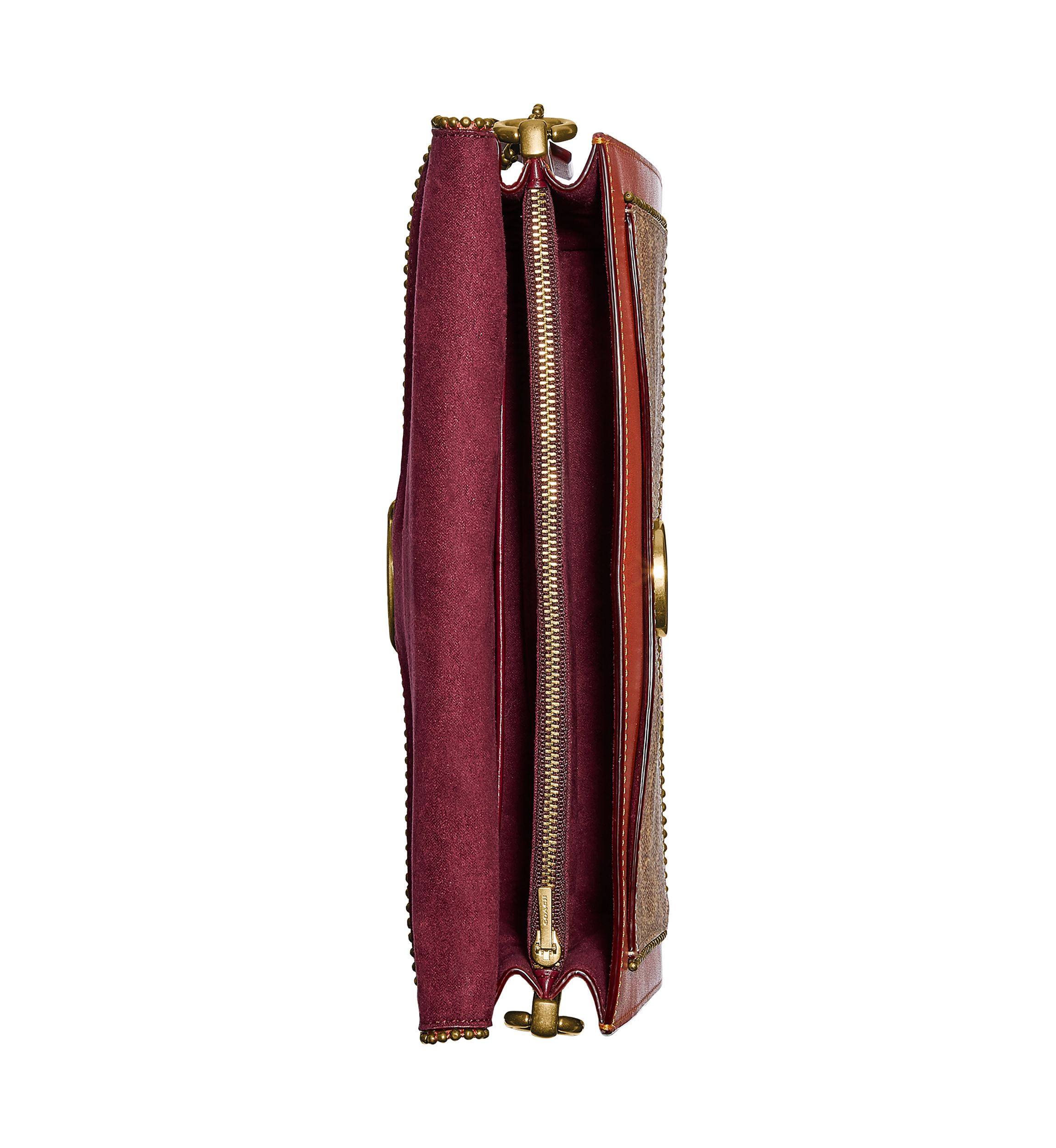 Coated Canvas Tabby Shoulder Bag 