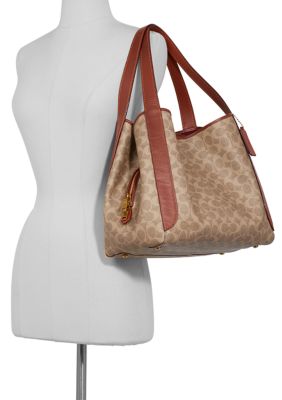 COACH 79251 HADLEY HOBO 21 Bag Brown