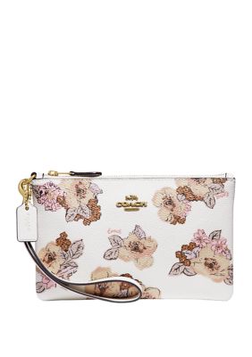 coach wristlet floral