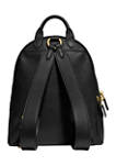 Polished Pebble Leather Carrie Backpack