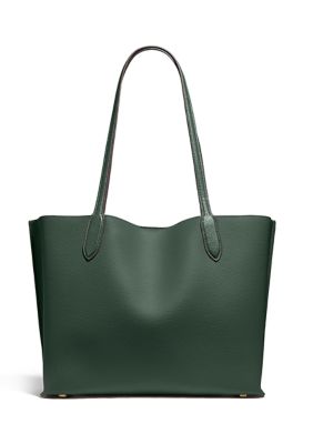 Willow Tote Color Block with Signature Coated Canvas