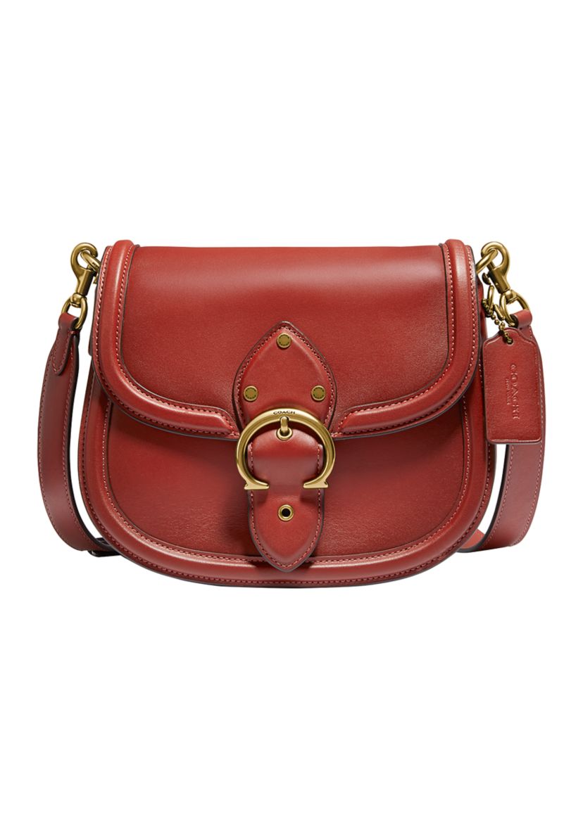 Glovetanned Leather Saddle Bag