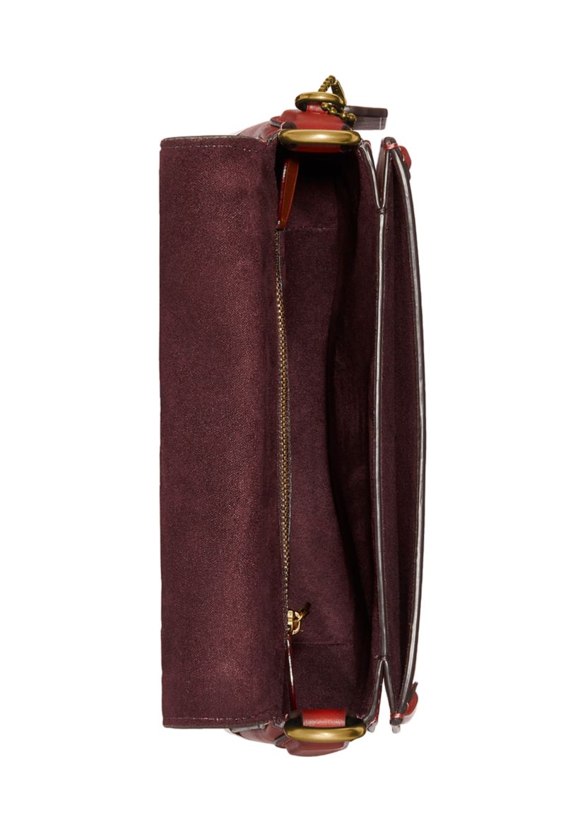 Glovetanned Leather Saddle Bag