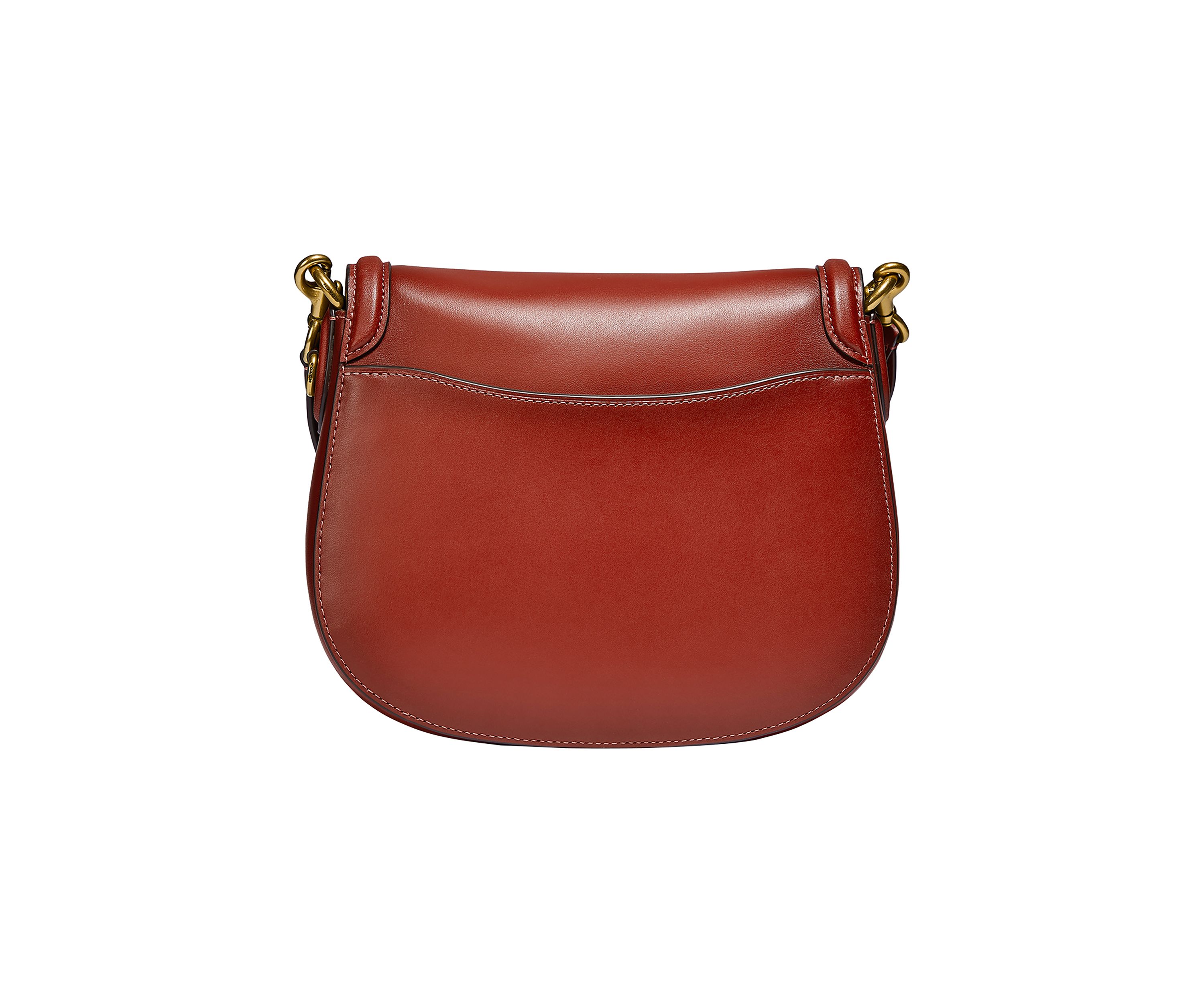 Glovetanned Leather Saddle Bag