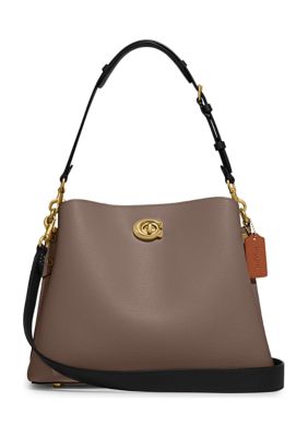 Coach Willow Shoulder Bag In Color Block -  0195031748684