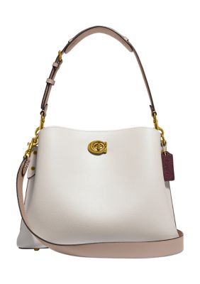 Coach Willow Shoulder Bag In Color Block -  0195031180859