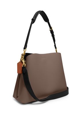 Belk leather online purses