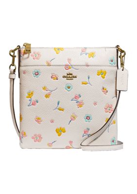 Kitt Messenger Crossbody With Floral Print