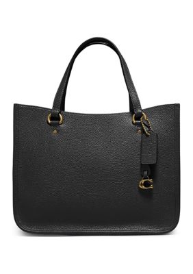 COACH Polished Pebble Leather Tyler 28 Carryall Tote | belk