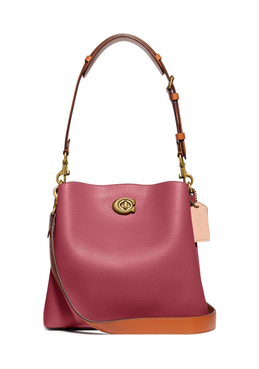 Willow Bucket Bag in Color Block 