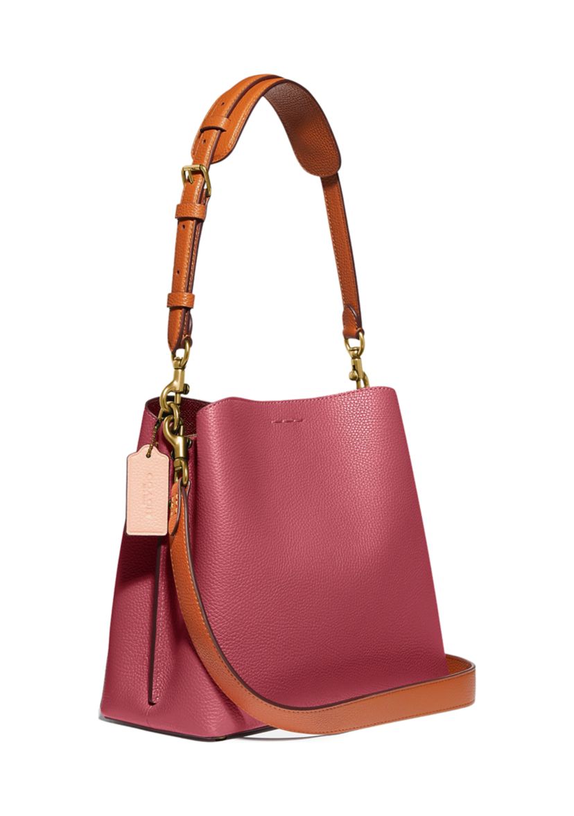 Willow Bucket Bag in Color Block 