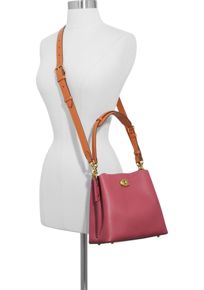 Willow Bucket Bag in Color Block 