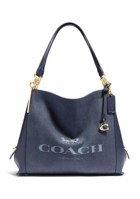 COACH Dalton 31 Shoulder Bag with Horse and Carriage Print belk