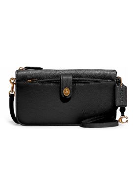 Roxy Mini Convertible Crossbody Black with Shiny Silver Studs